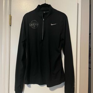 Nike Dri-fit half zip pullover from 2016 Chicago Marathon size M